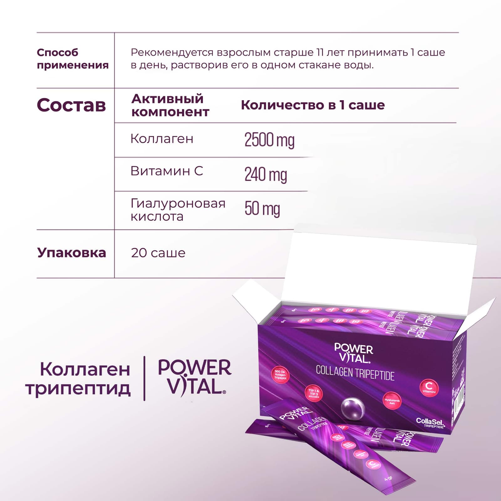 Коллаген Трипептид